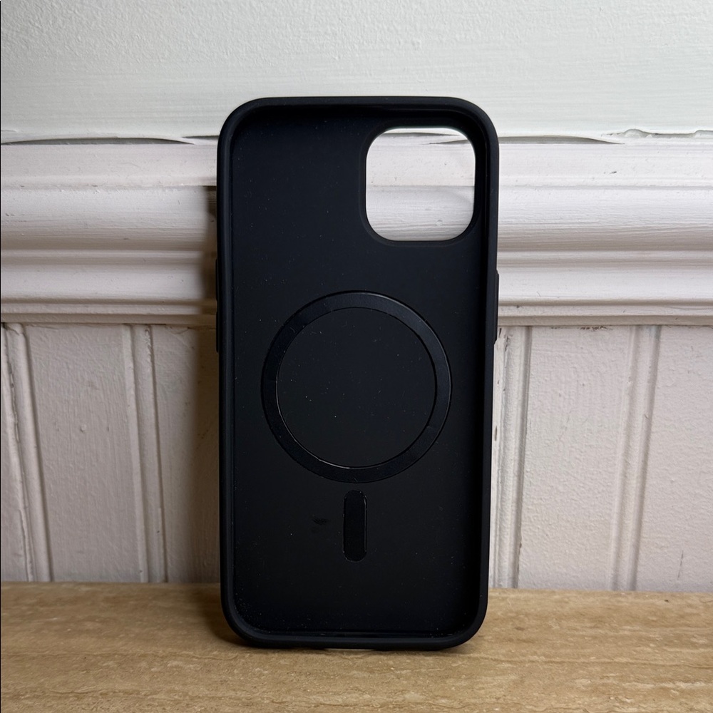 Magnetic Black Phone Case